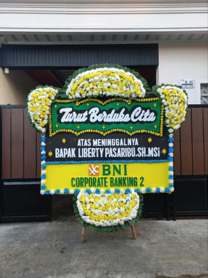 Papan Bunga Duka di Cempaka