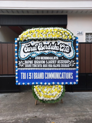 Papan Bunga Duka di Cempaka